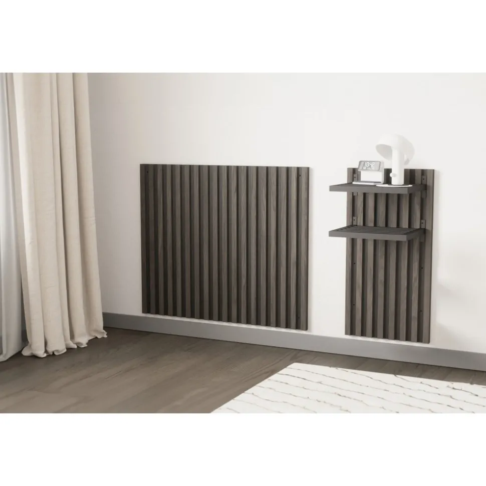 Toulon väggpanel - Svart/mocca