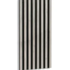 Toulon väggpanel - Svart/whitewash