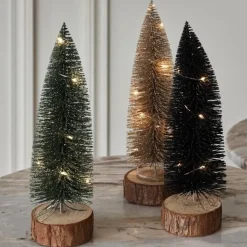 Trafalgar dekorträd med LED-ljus - Champagne