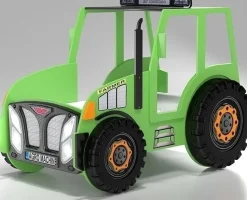 Traktor barnsäng - Blå eller Grön