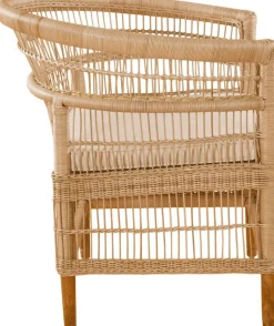 Tranum fåtölj i rotting - Natur + Textilrengöring för möbler