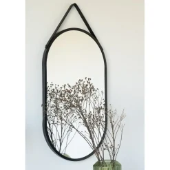 Trapani spegel - Svart