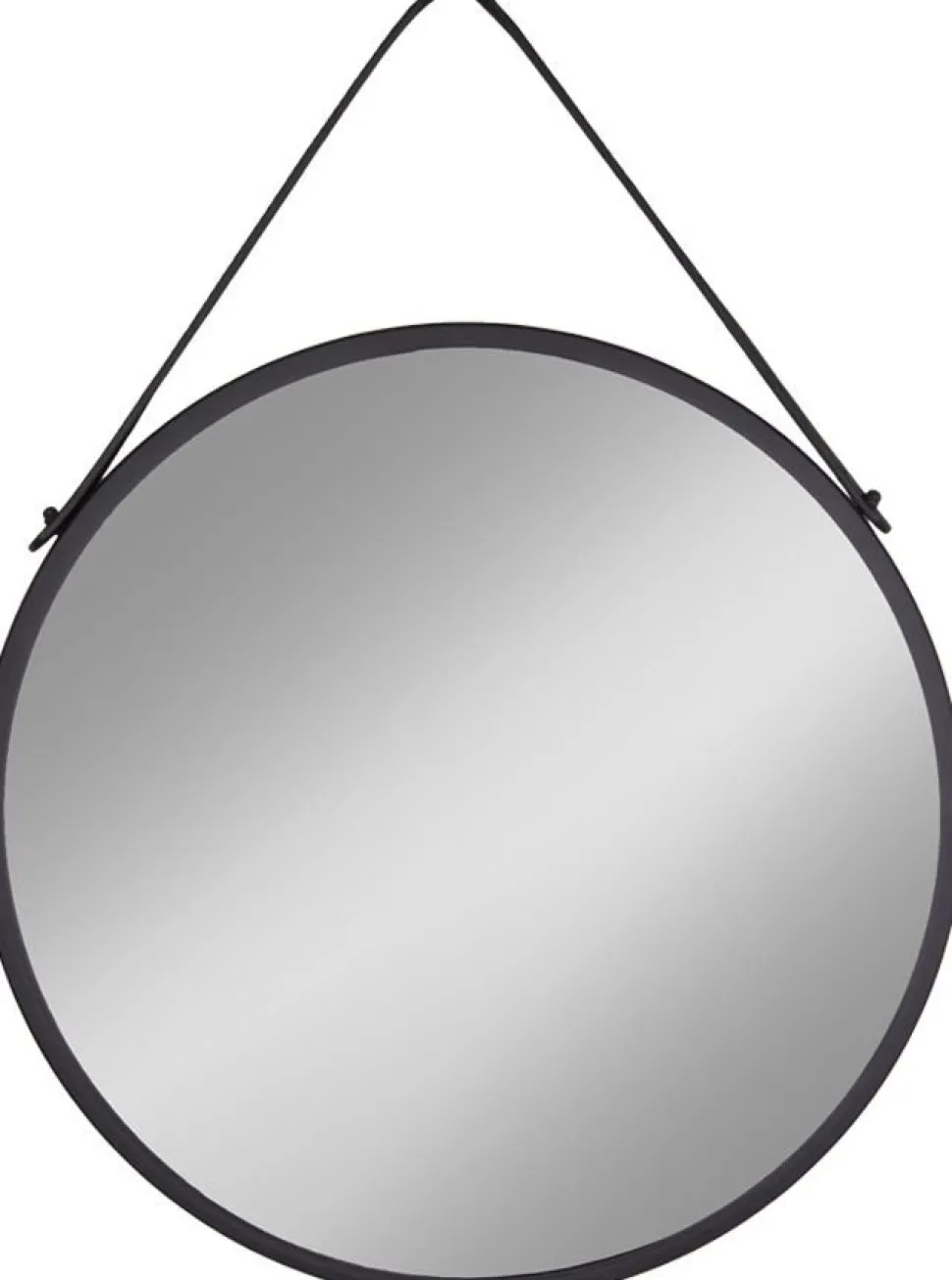 Trapani Spegel - Svart - Ø60 + Glas och Kristallrengöring