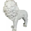 Trädgårdskonst Staty stående lejon XL - 90x76 cm