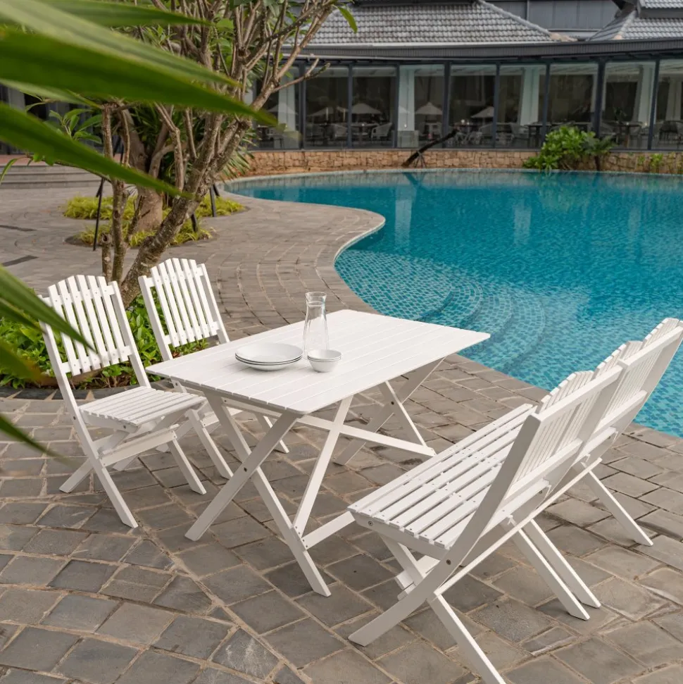 Trädgårdssoffa Vit - Haväng