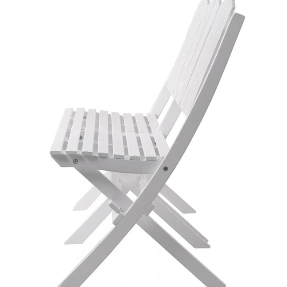 Trädgårdssoffa Vit - Haväng + Textilskydd för utemöbler