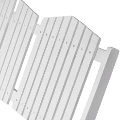 Trädgårdssoffa Vit - Haväng + Textilskydd för utemöbler