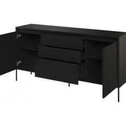 Trend skänk B166 cm - Svart