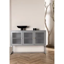 Trerike skänk - Ljusgrå