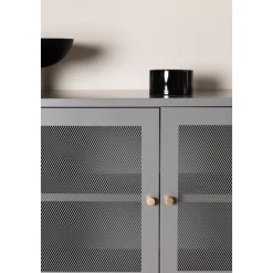 Trerike skänk - Ljusgrå