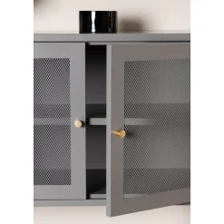 Trerike skänk - Ljusgrå