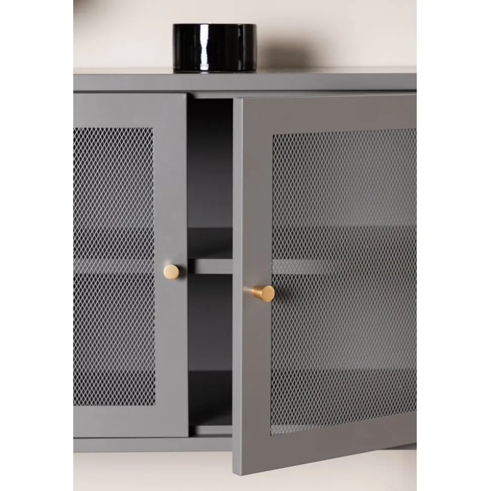 Trerike skänk - Ljusgrå