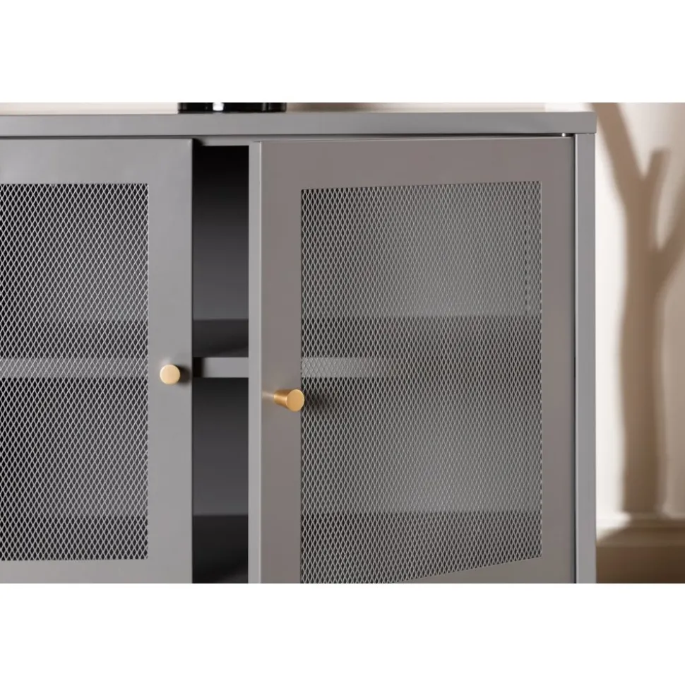 Trerike skänk - Ljusgrå