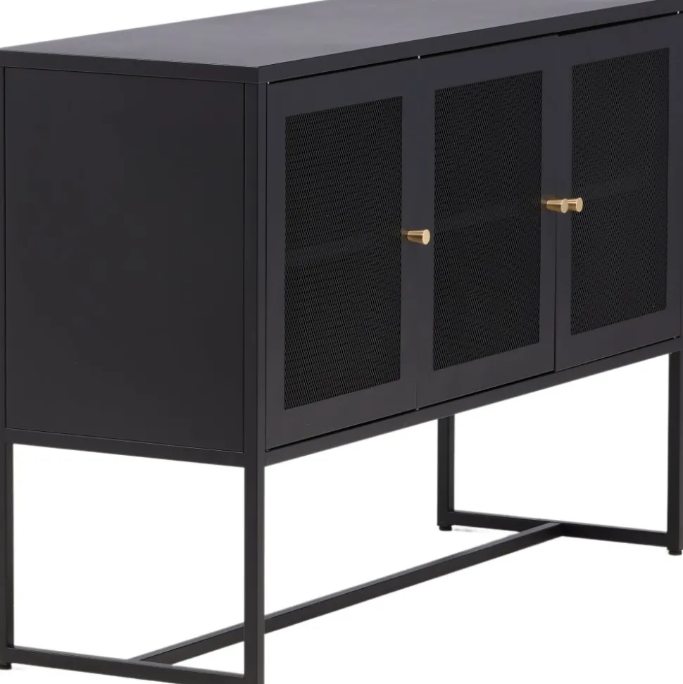 Trerike skänk - Svart + Textilrengöring för möbler