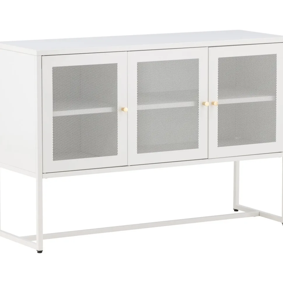 Trerike skänk - Vit