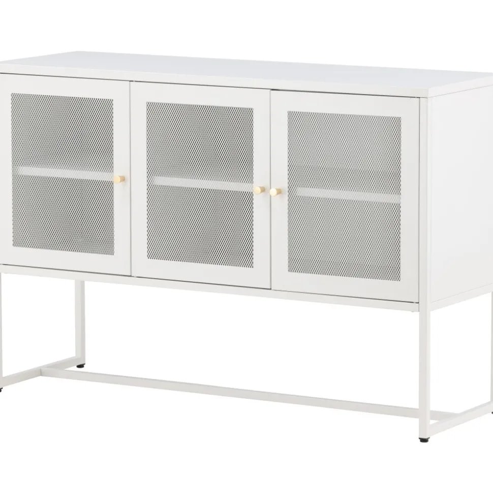 Trerike skänk - Vit