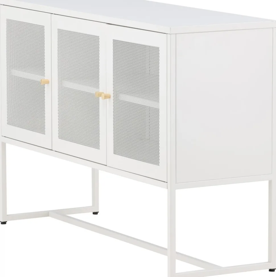 Trerike skänk - Vit