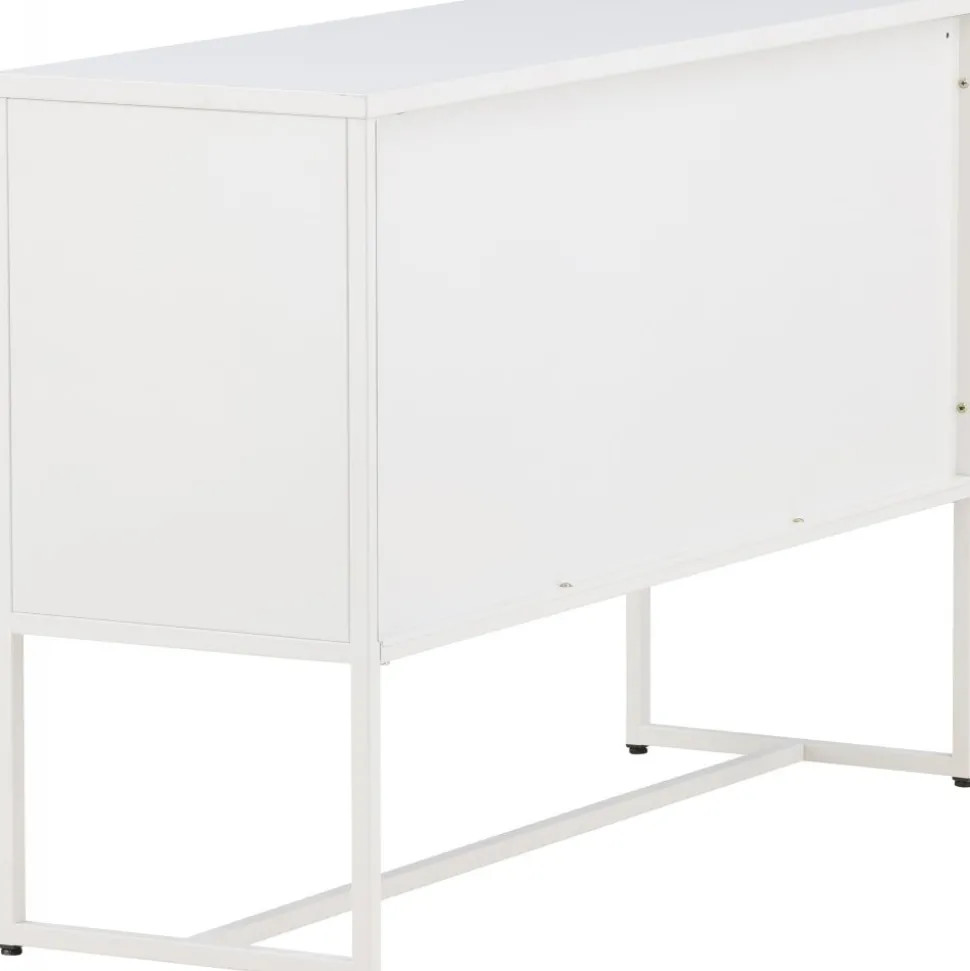 Trerike skänk - Vit