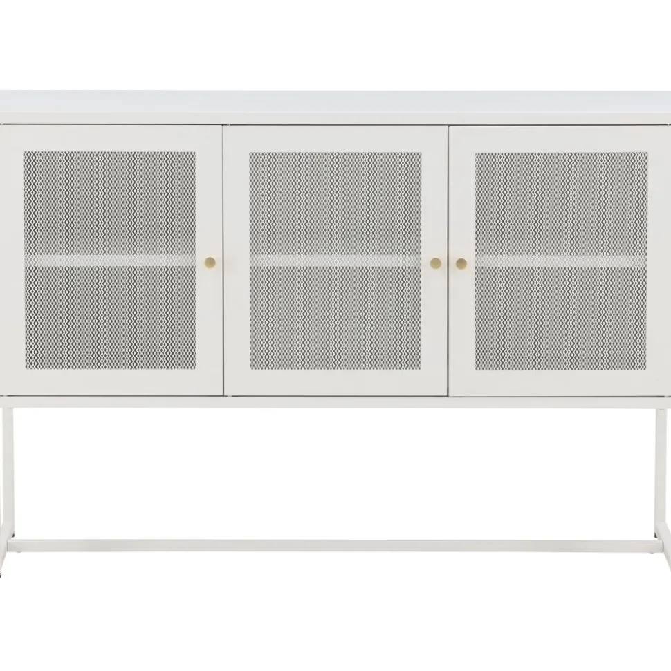 Trerike skänk - Vit