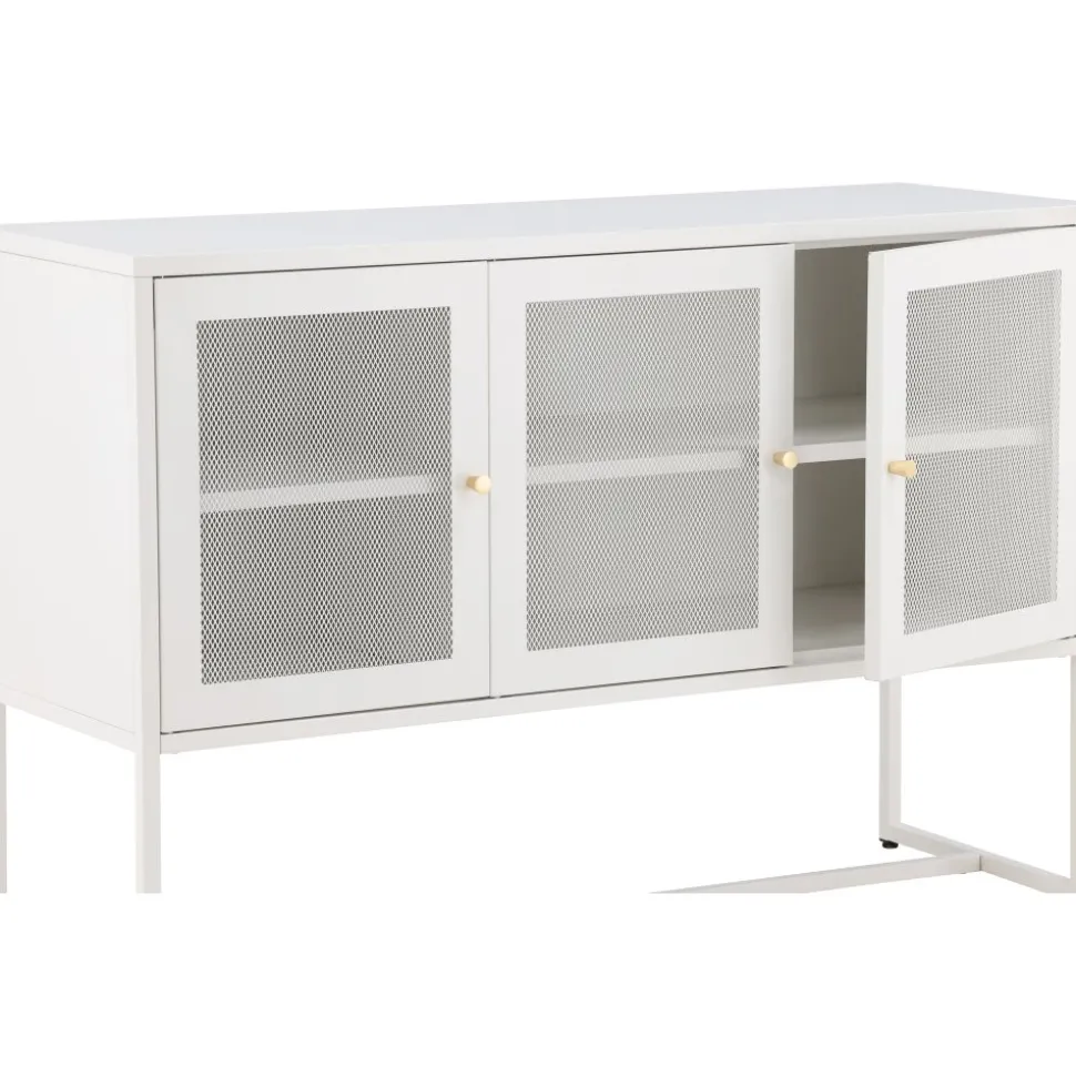 Trerike skänk - Vit