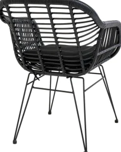 Trieste utestol med dyna - Svart + Fläckborttagare för möbler