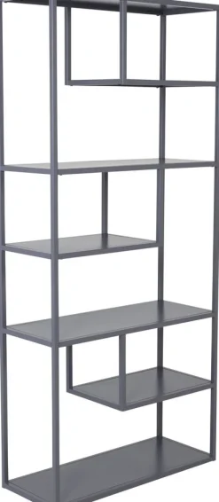 Träne bokhylla - Ljusgrå