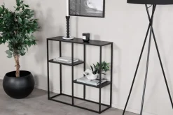 Träne konsolbord 80 x 26 cm - Svart