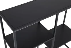 Träne konsolbord 80 x 26 cm - Svart