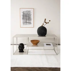 Träne soffbord 120 x 50 cm - Beige