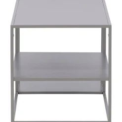 Träne soffbord 120 x 50 cm - Ljusgrå