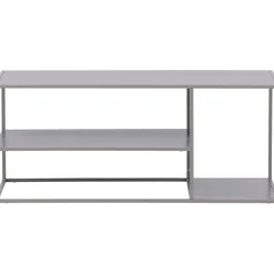 Träne soffbord 120 x 50 cm - Ljusgrå