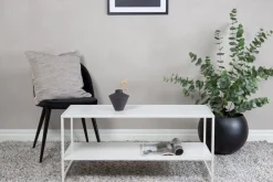 Träne soffbord 101,6 x 43,2 cm - Vit