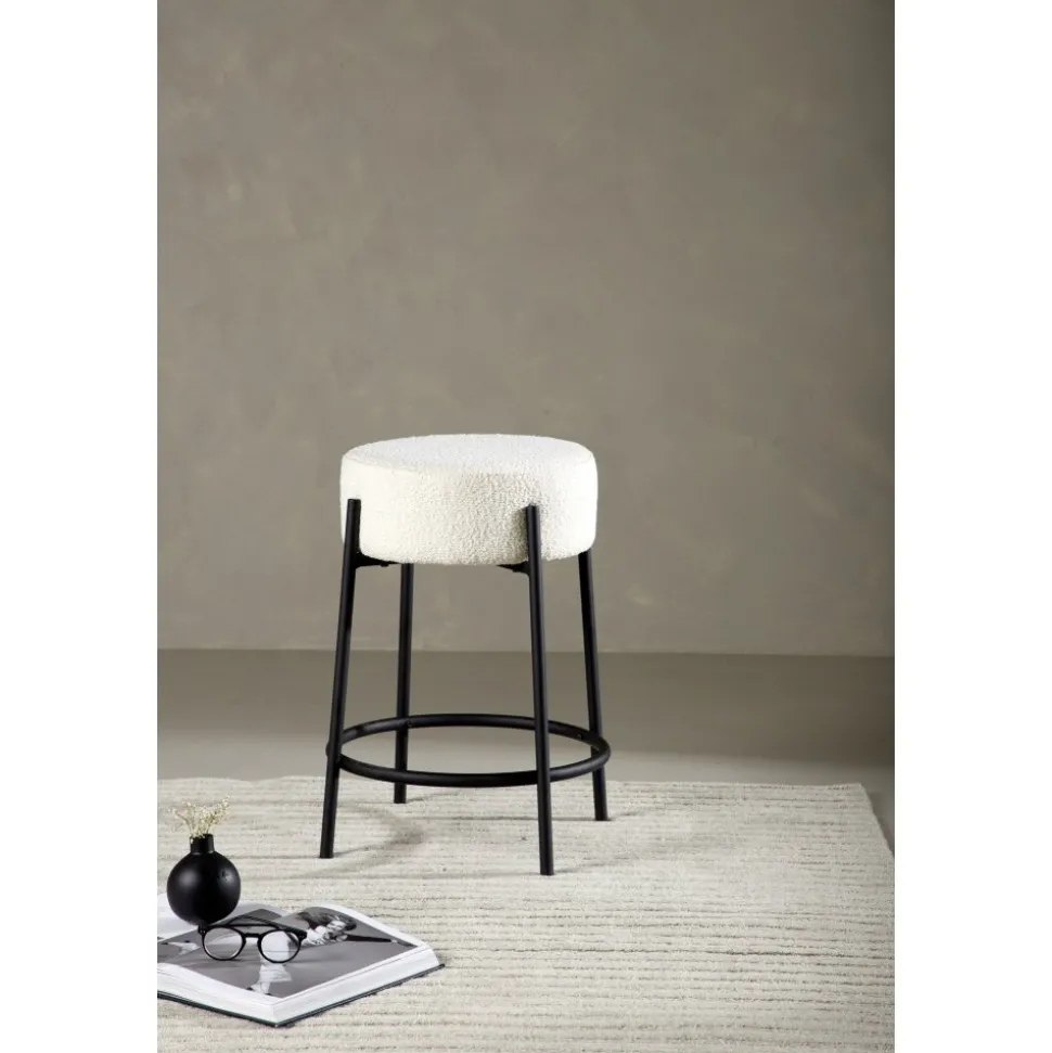 Tucson barstol 60 cm - Vit