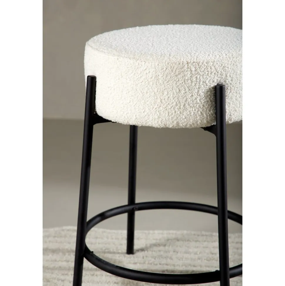 Tucson barstol 60 cm - Vit