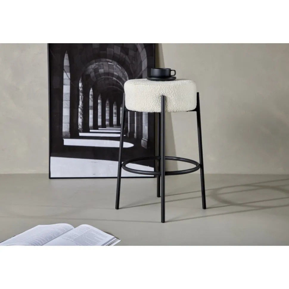 Tucson barstol 70 cm - Vit