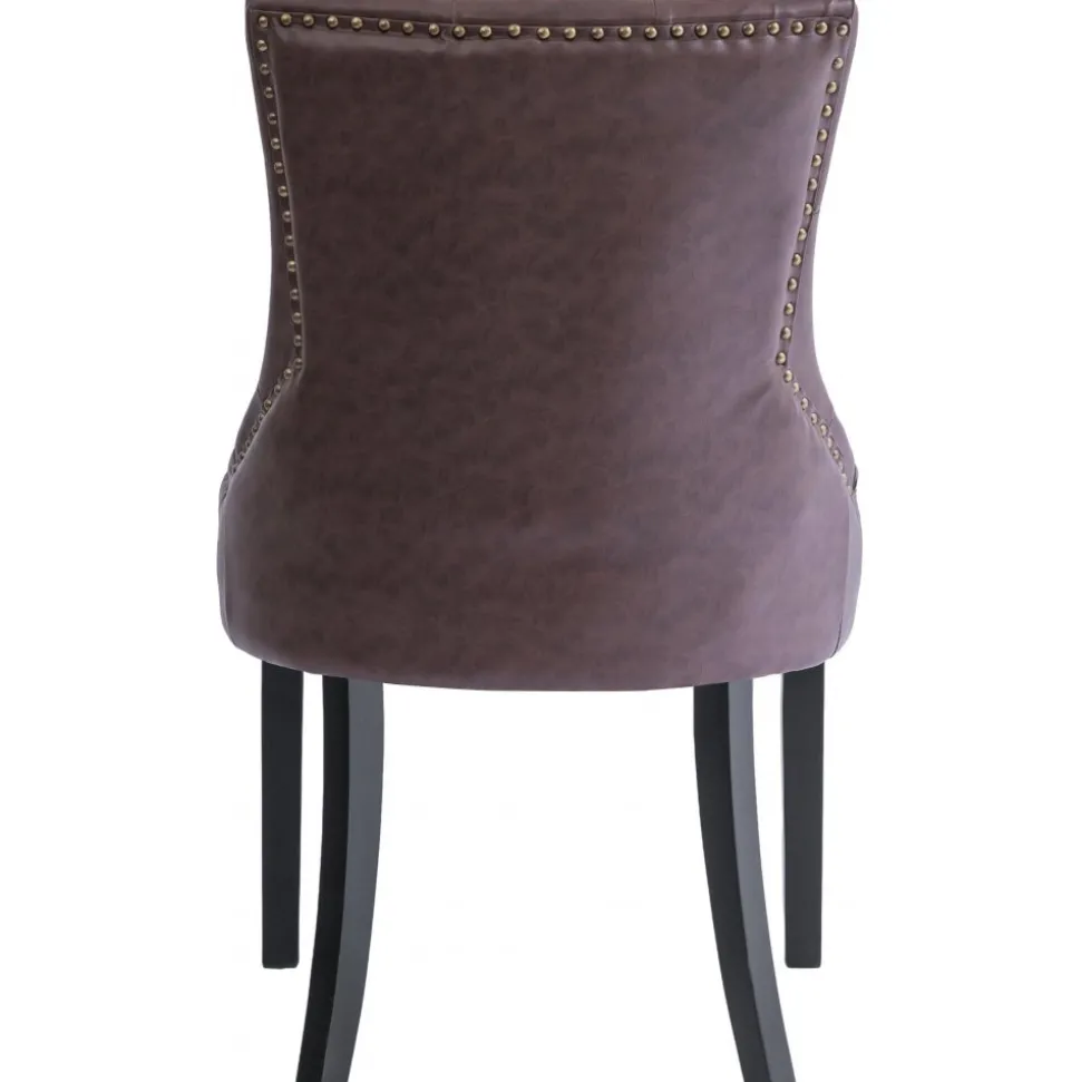 Tuva Eastport matstol med nitar - Vintage PU