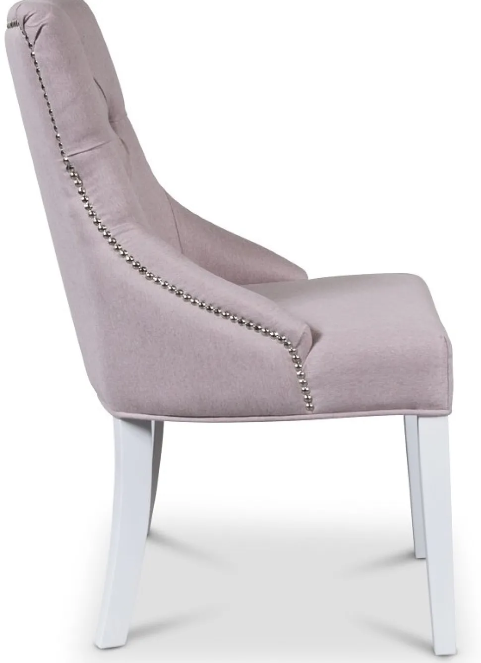 Tuva EUR Matstol - Rosa / Vit