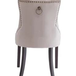 Tuva stol med handtag i ryggen - Gråbeige + Fläckborttagare för möbler