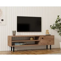 Tv-bänk 120 cm bred i furu - Rosvik