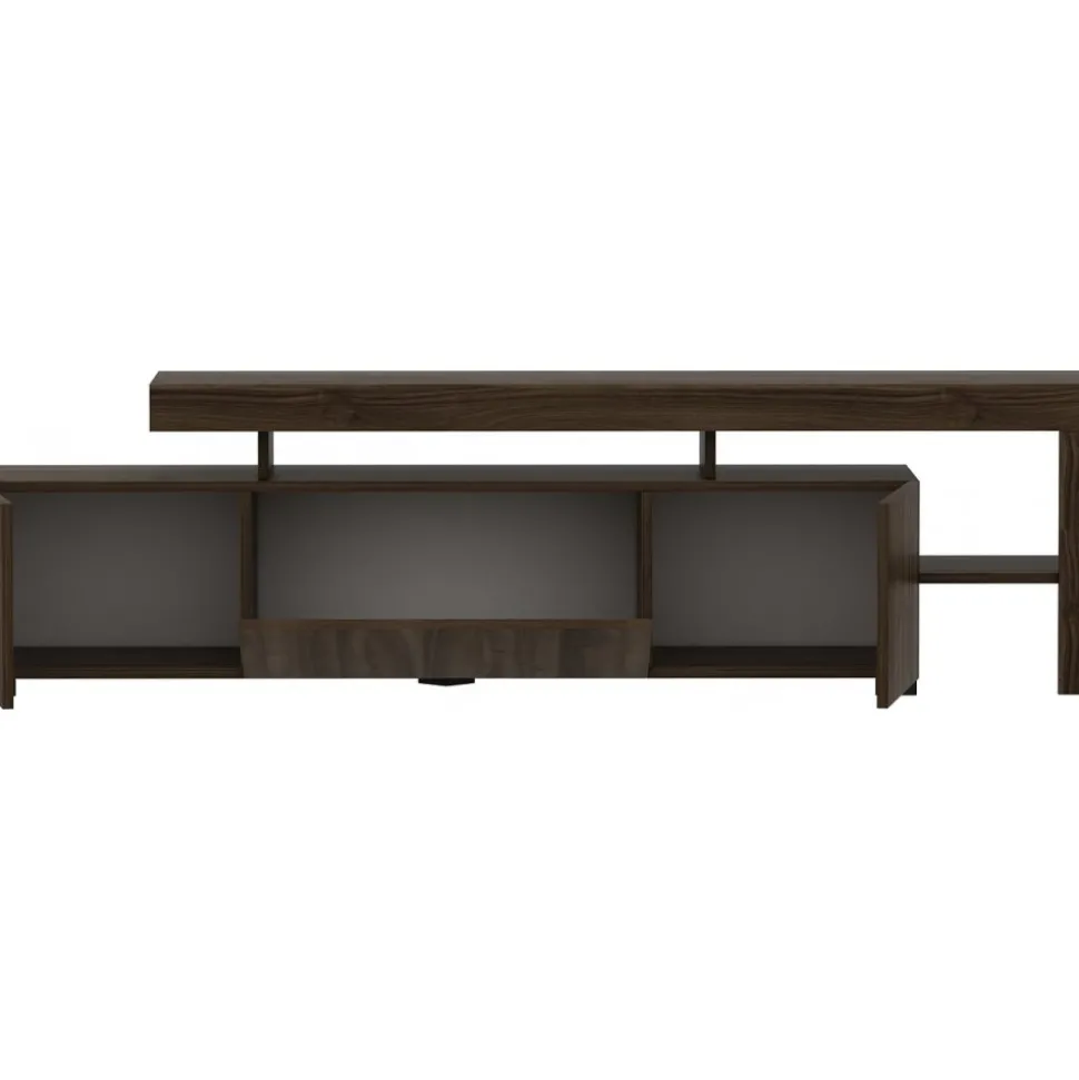 TV-bänk Beliz i valnöt - 192 cm