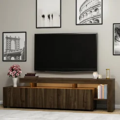 TV-bänk Beliz i valnöt - 192 cm