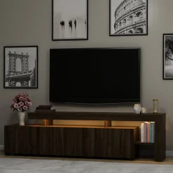 TV-bänk Beliz i valnöt - 192 cm