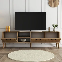 TV-bänk Exxen i ek - 180 cm