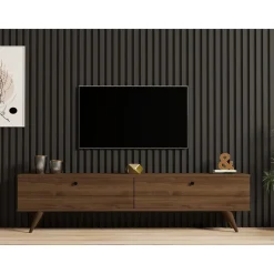 TV-bänk Paris i Valnöt - 160 cm