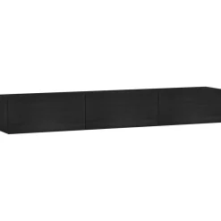 Tv-bänk svartbetsad 180 cm - Tero