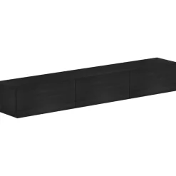 Tv-bänk svartbetsad 180 cm - Tero