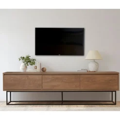Tv-bänk valnöt 180 cm - Milo