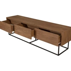 Tv-bänk valnöt 180 cm - Milo