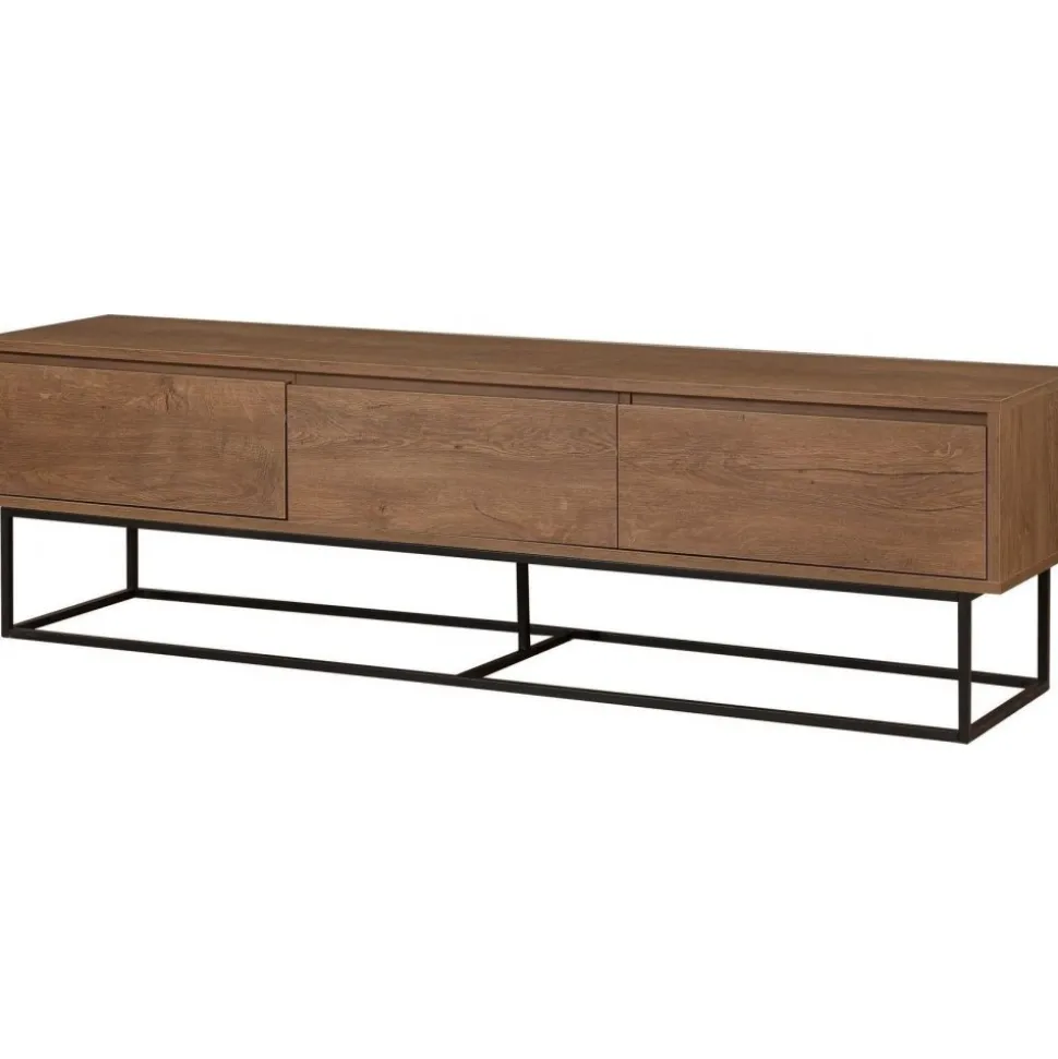 Tv-bänk valnöt 180 cm - Milo + Möbeltassar