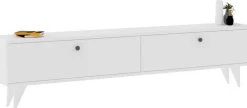 TV-bänk Vit 160 cm